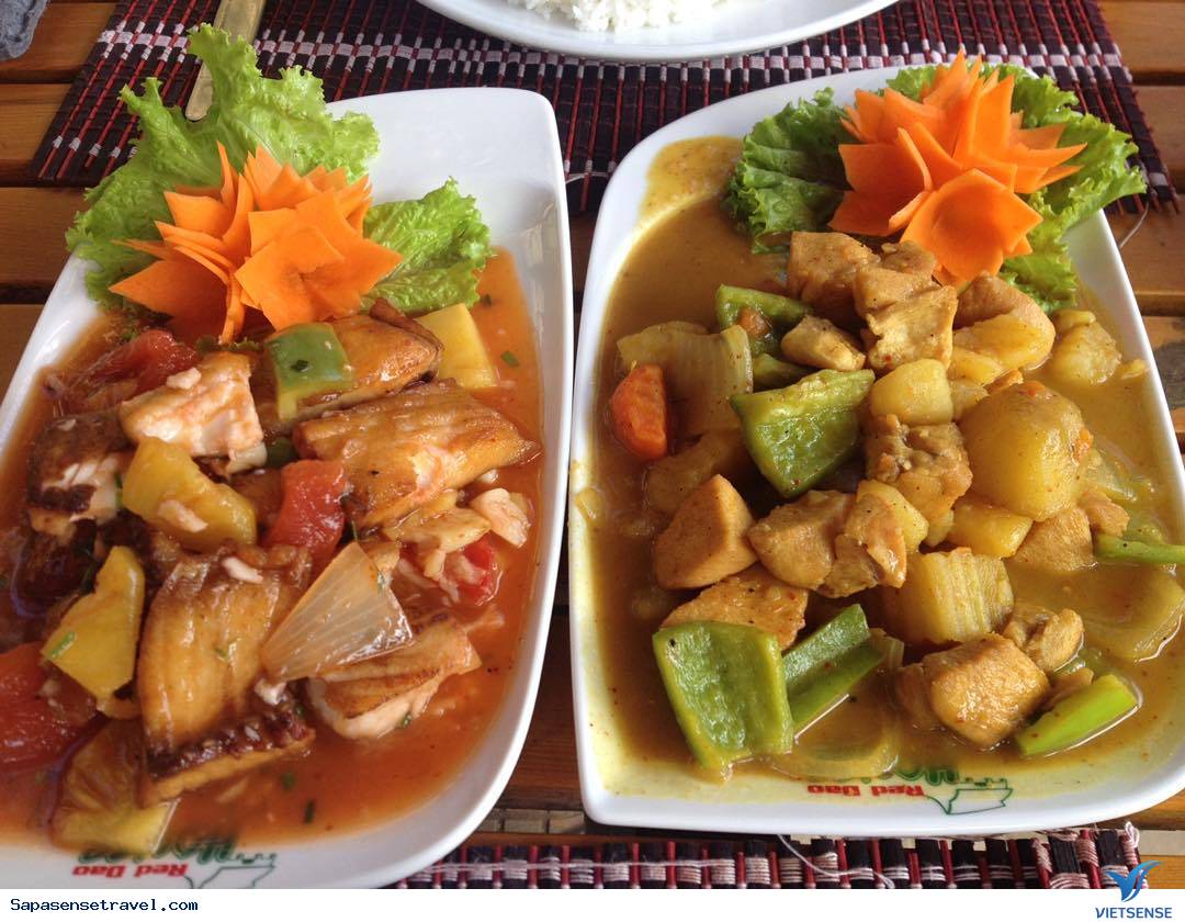 7.	Quán Red Dao- Quán ăn đồng quê Sapa