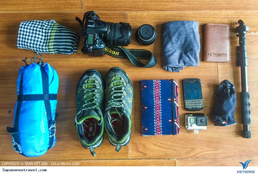 Những vật dụng cần thiết khi đến Sa Pa